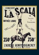 Carnet Ligne Affiche La Scala l'Hercule