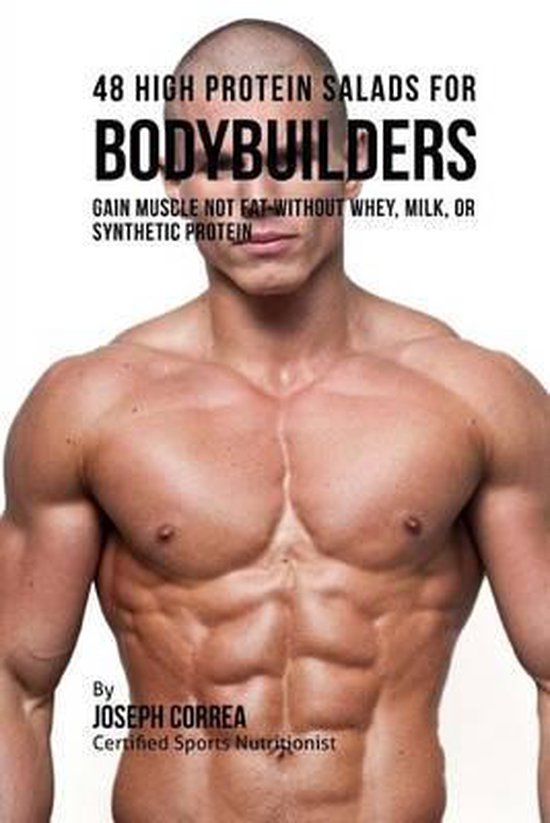 48 High Protein Salads for Bodybuilders - cover