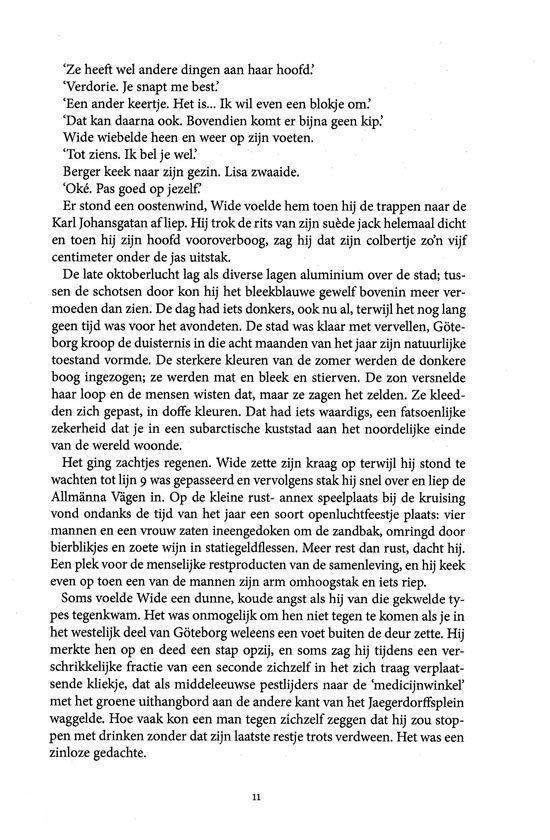 Page de texte du livre 'Verloren Ziel'.