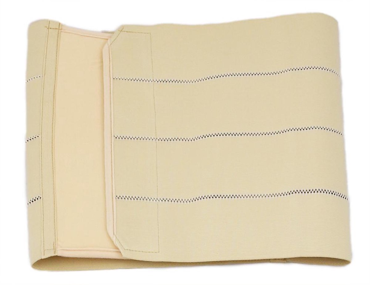 Elastische 4 banden bandage - voor extra steun en stevigheid aan de rug, buik en lenden - Maat L - OBBOmed MB 2322NL