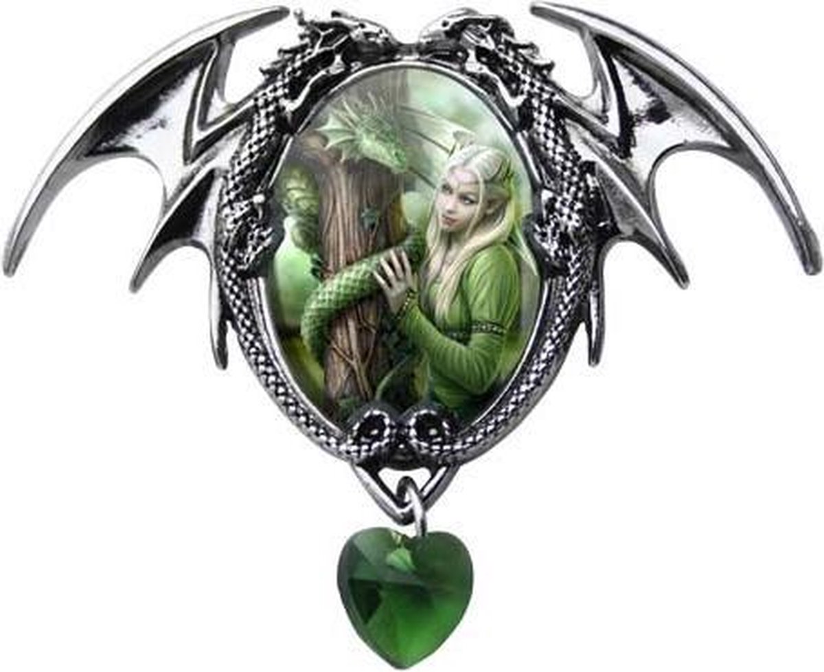 Anne Stokes Cameo Pendant Kindred Spirits