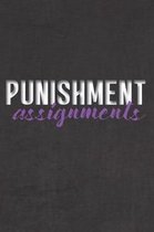 Punishment Assignments: Better Than Your Average Greeting Card