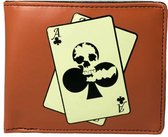 Shagwear portefeuille Skull Poker – Brown