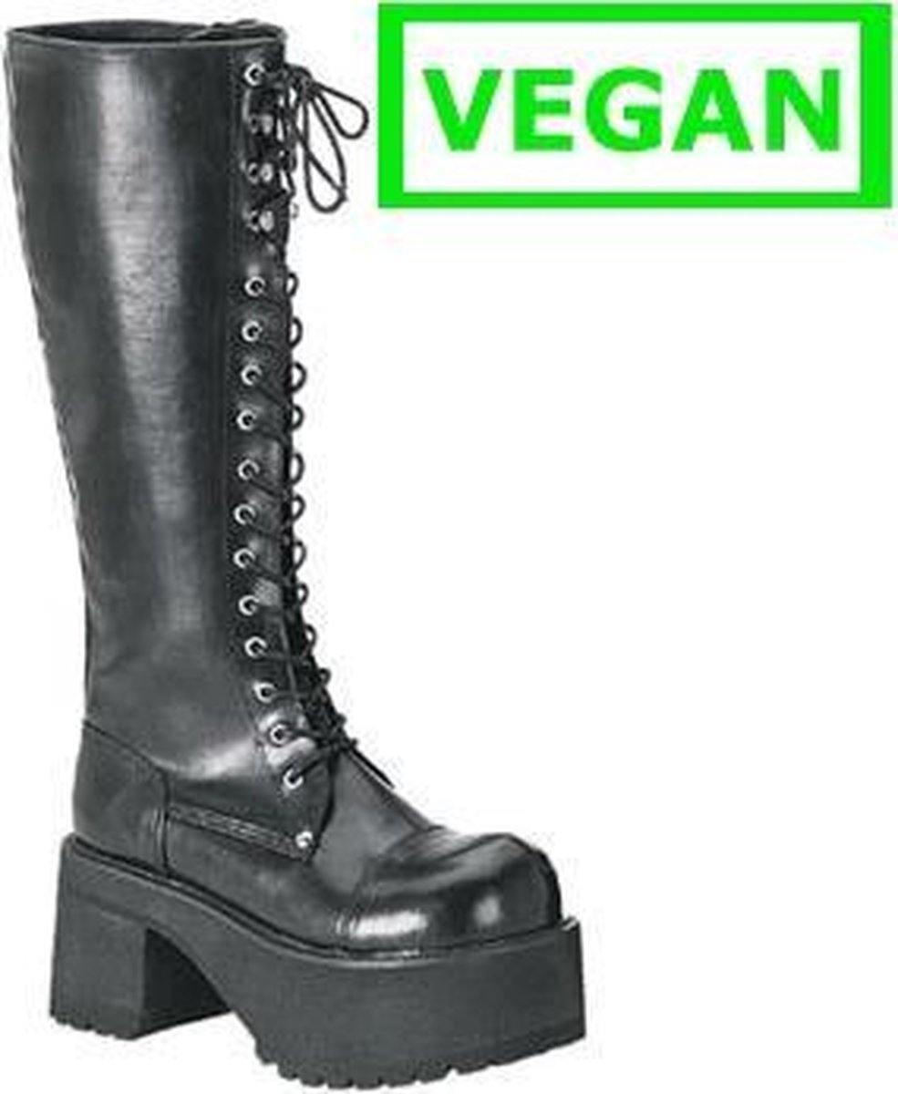 DemoniaCult - RANGER-302 Plateau Laarzen - US 5 - 37 Shoes - Zwart