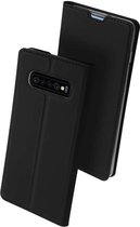 DUX DUCIS Samsung Galaxy S10 Plus Wallet Case Slimline - Zwart
