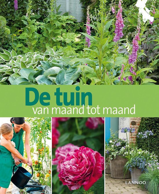 Cover van het boek 'De tuin van maand tot maand' van Eva de Geyter