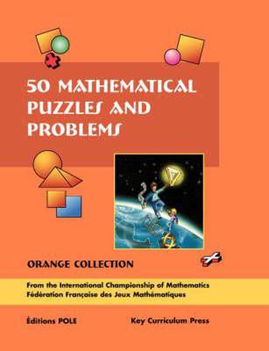 50 Mathematical Puzzles and Problems: Orange Collection - cover