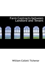 Farm Contracts Between Landlord and Tenant
