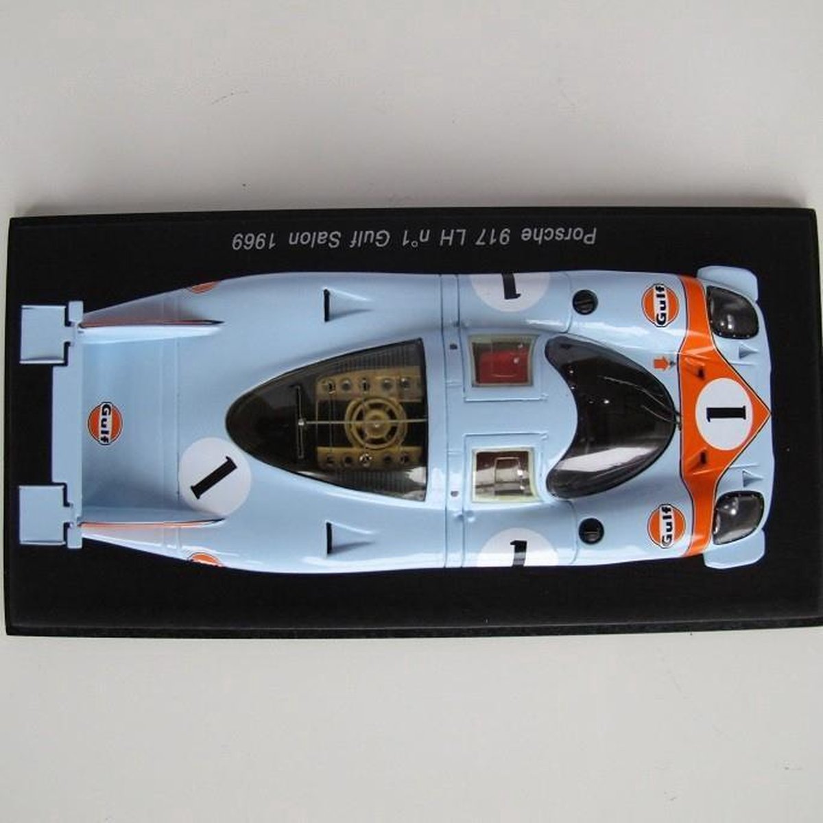 Spark 1:43 Porsche 917 LH n°1 Gulf Salon 1969 | bol