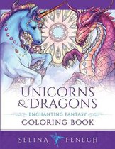 Fantasy Coloring by Selina- Unicorns and Dragons - Enchanting Fantasy Coloring Book