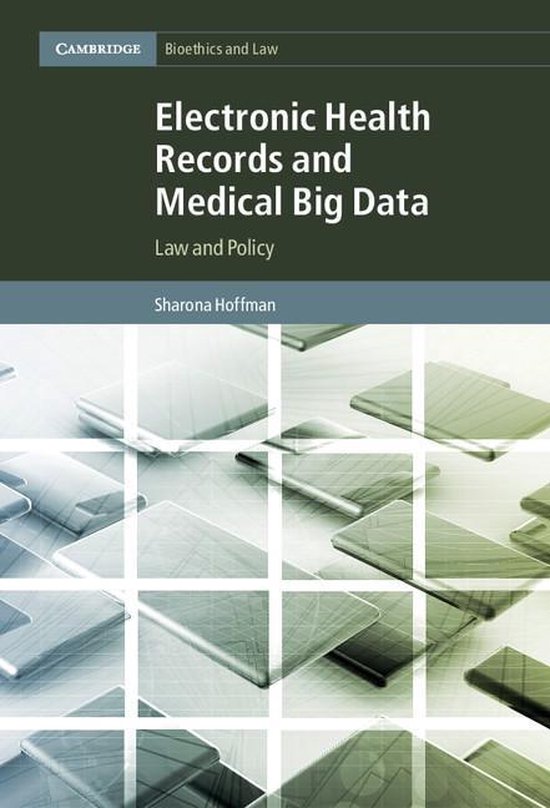 Cambridge Bioethics and Law 32 - Electronic Health Records a ... - cover