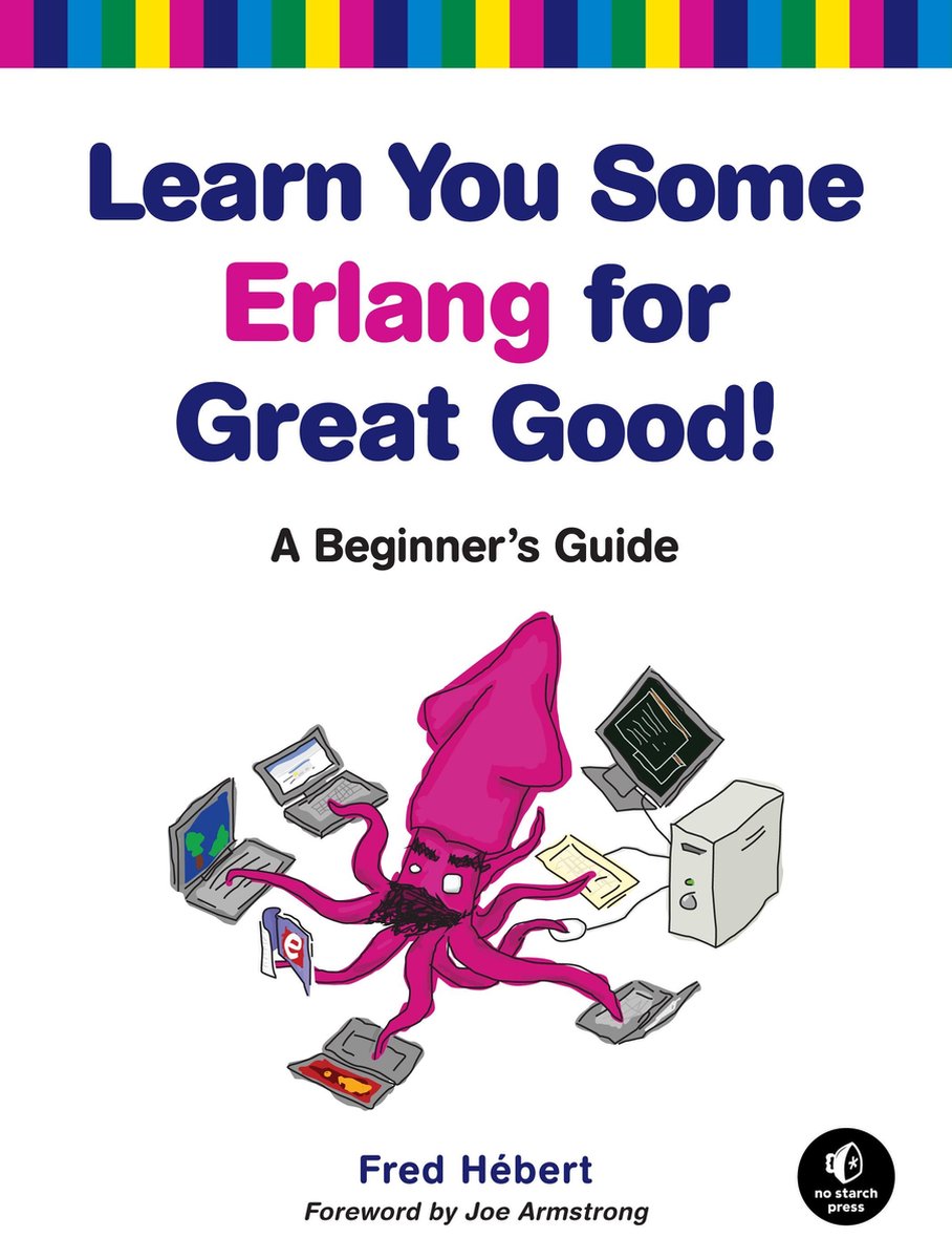 Omslag van Learn You Some Erlang for Great Good!