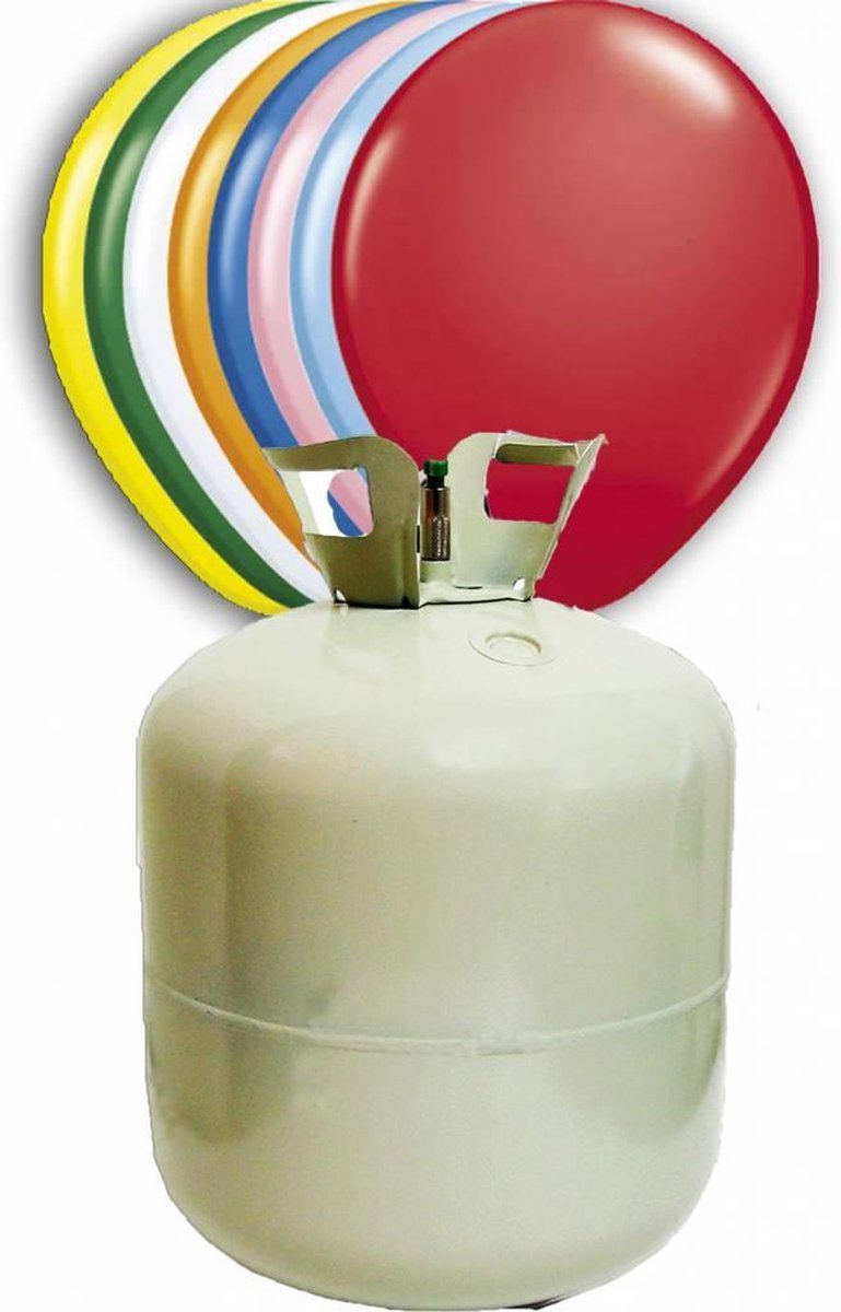 Helium Tank 150 (inclusief 150 ballonnen en lint) - Merkloos