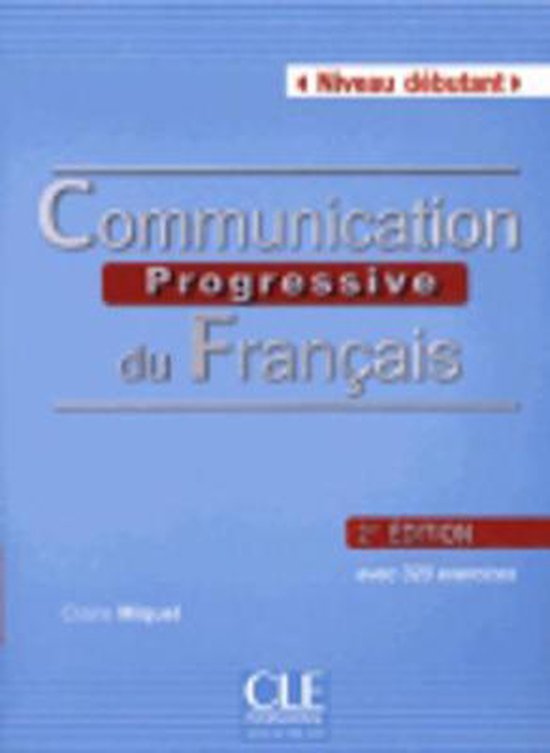 Livre "Communication Progressive du Français", 2e édition, niveau débutant.