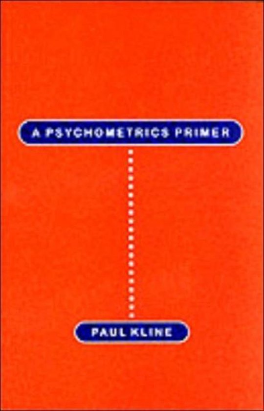 Psychometrics Primer - cover