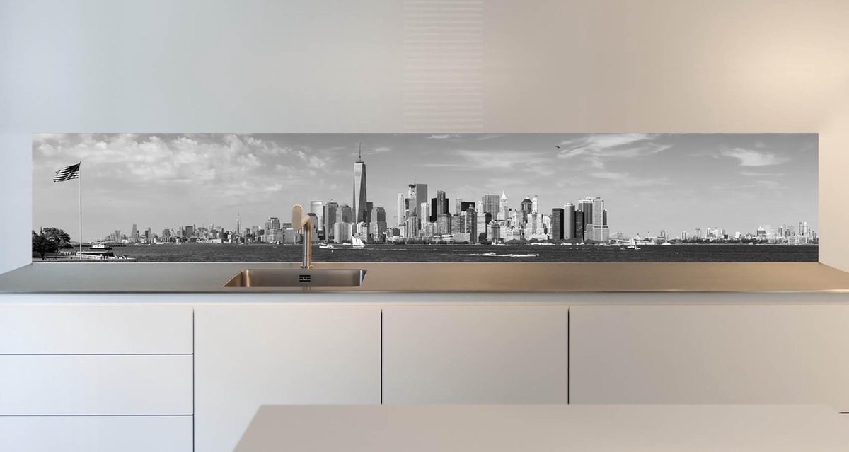 Keuken achterwand: -Manhattan NYC- 305x50 cm