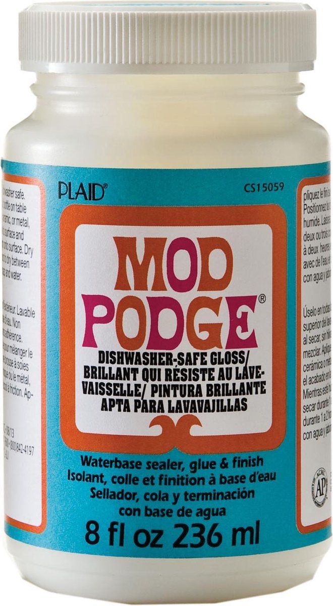 Mod podge dishwasher safe