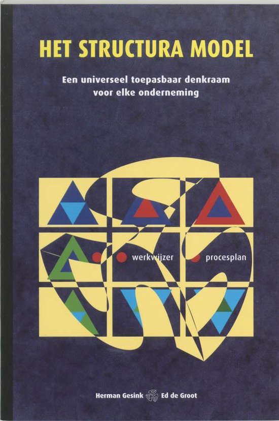 Cover van het boek 'Het structura model' van Ewoud de Groot en H. Gesink