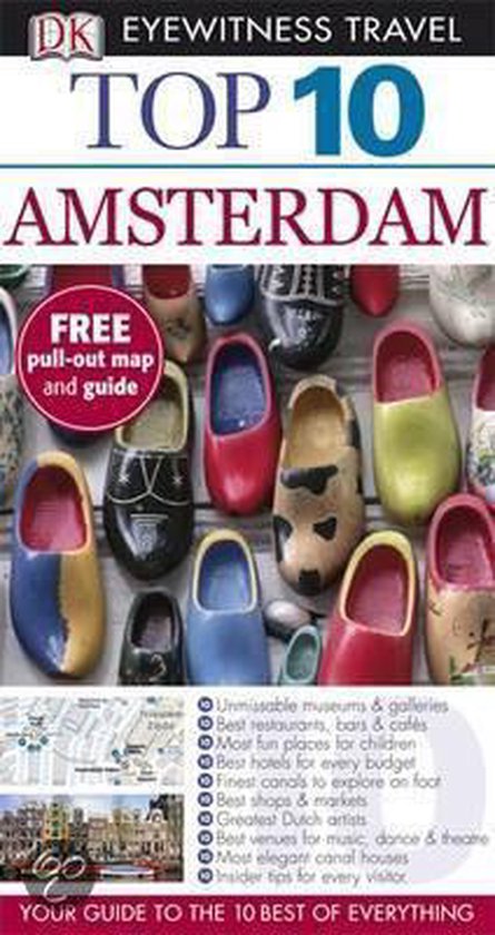 DK Eyewitness Top 10 Travel Guide Amsterdam - cover