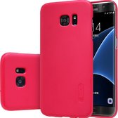 Nillkin Super Frosted Back Cover - Geschikt voor Samsung Galaxy S7 Edge - Rood