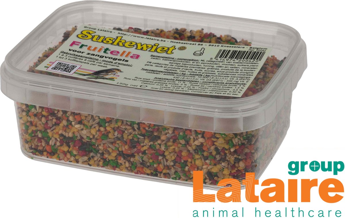 Suskewiet Fruitella 150g - voor vogels