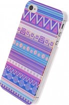Xccess Cover Apple iPhone 5/5S Purple Aztec