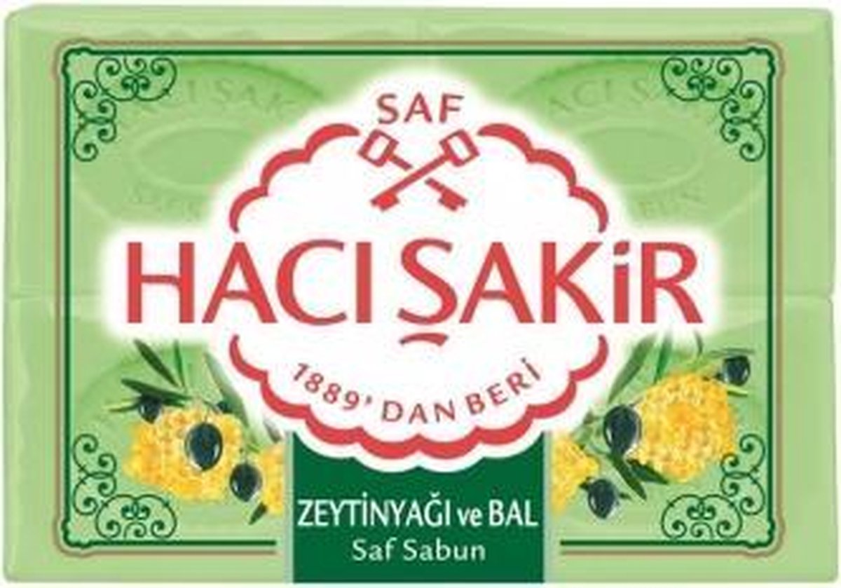 Turkse hammam zeep olijfolie & honing