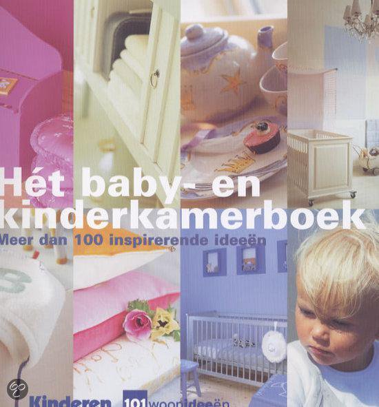 Cover van het boek 'Het baby- en kinderkamerboek'