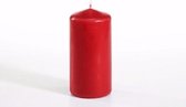 Bougie pilier rouge 10 cm