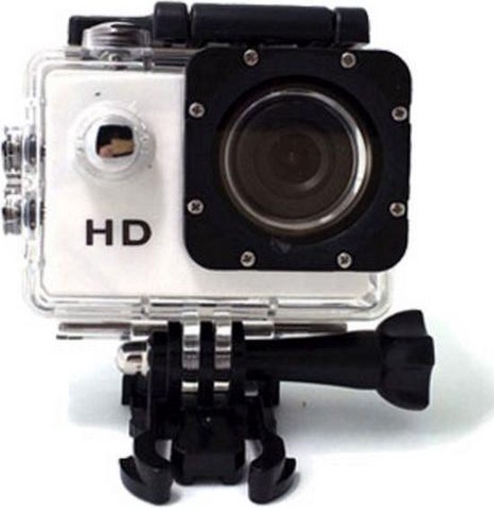 solide duisternis Persoonlijk Action Camera - Full HD 1080p - Waterdicht - Wit | bol.com