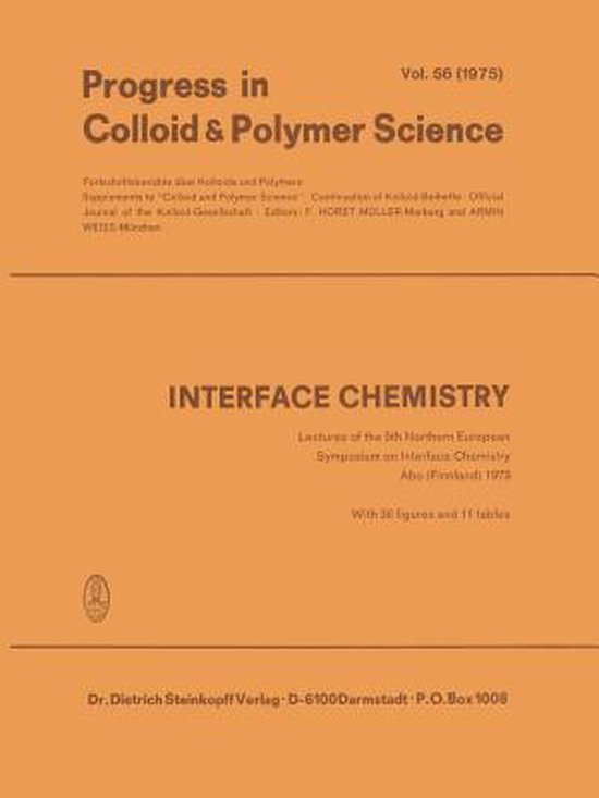 Interface Chemistry - cover