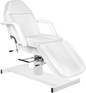 Mega Beauty Shop® Behandelstoel pedicurestoel wit - Voor profesioneel gebruik