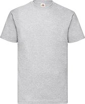 Fruit of the Loom - 5 stuks Valueweight T-shirts Ronde Hals - Heather Grey - L