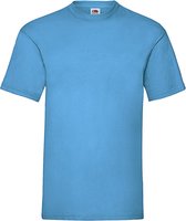 Fruit of the Loom - 5 stuks Valueweight T-shirts Ronde Hals - Azuur Blauw - XL