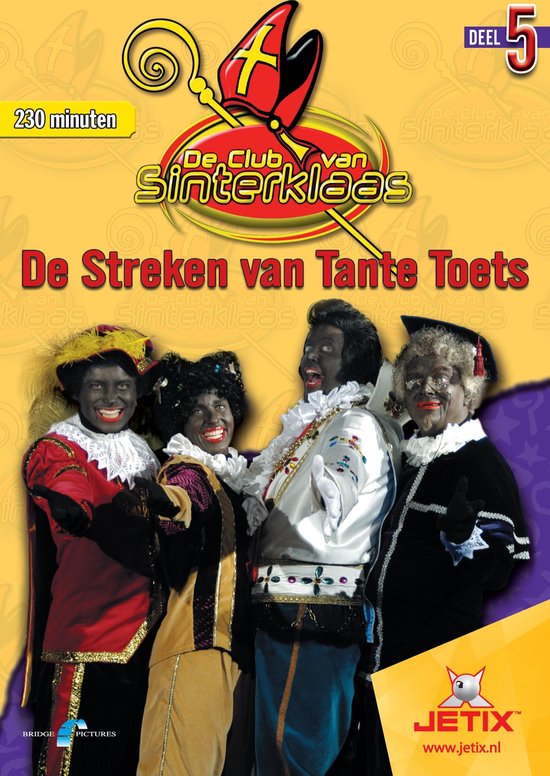 Cover van de film 'Club Van Sinterklaas 5 - De Streken van Tante Toets'