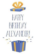 Happy Birthday Alexander