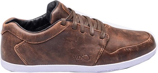 K1x Lp Low Leren Heren Sneakers Bruin Maat 42.5 | bol.com