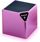Bigben BT14RSM - Bluetooth Speaker - Pink Metal