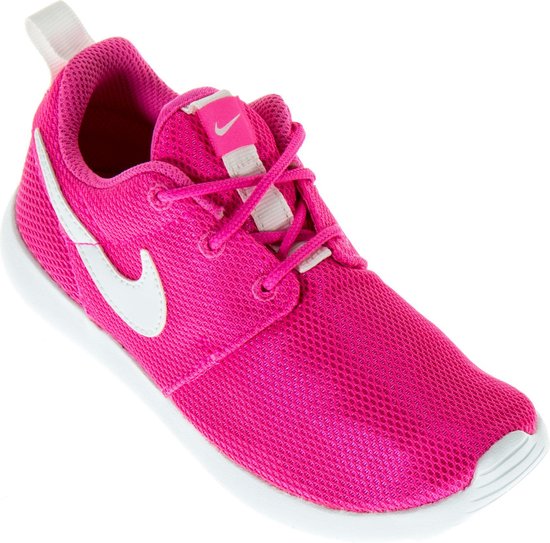 gemakkelijk Van hen Werkloos Nike Roshe One (PS) Sportschoenen - Maat 35 - Meisjes - roze/wit | bol.com