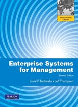 Summary Enterprise Systems For Management, ISBN: 9780132570169  Business Information Systems Management (1BV20)