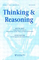 Special Issues of Thinking and Reasoning- Judgement and Choice: Perspectives on the Work of Daniel Kahneman