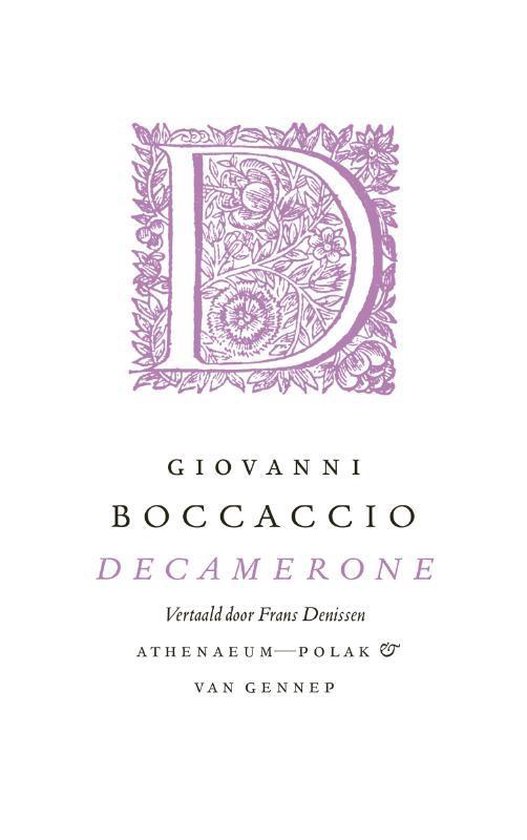 Cover van het boek 'Decamerone' van Giovanni Boccaccio
