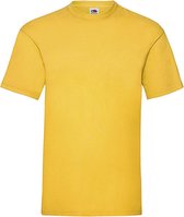 Fruit of the Loom - 5 stuks Valueweight T-shirts Ronde Hals - Oker Geel - XL