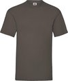 Fruit of the Loom - 5 stuks Valueweight T-shirts Ronde Hals - Chocolate - 3XL
