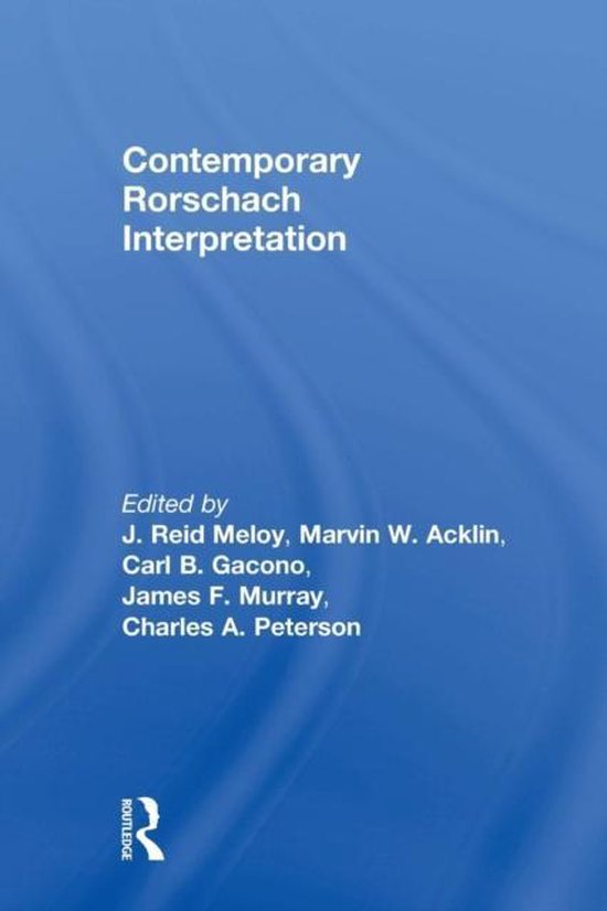 Contemporary Rorschach Interpretation - cover