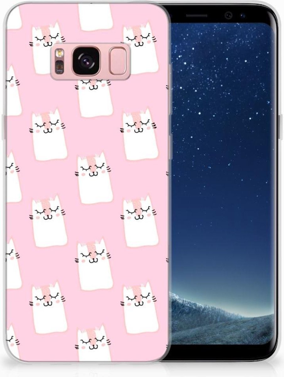 Samsung Galaxy S8 TPU Hoesje Sleeping Cats