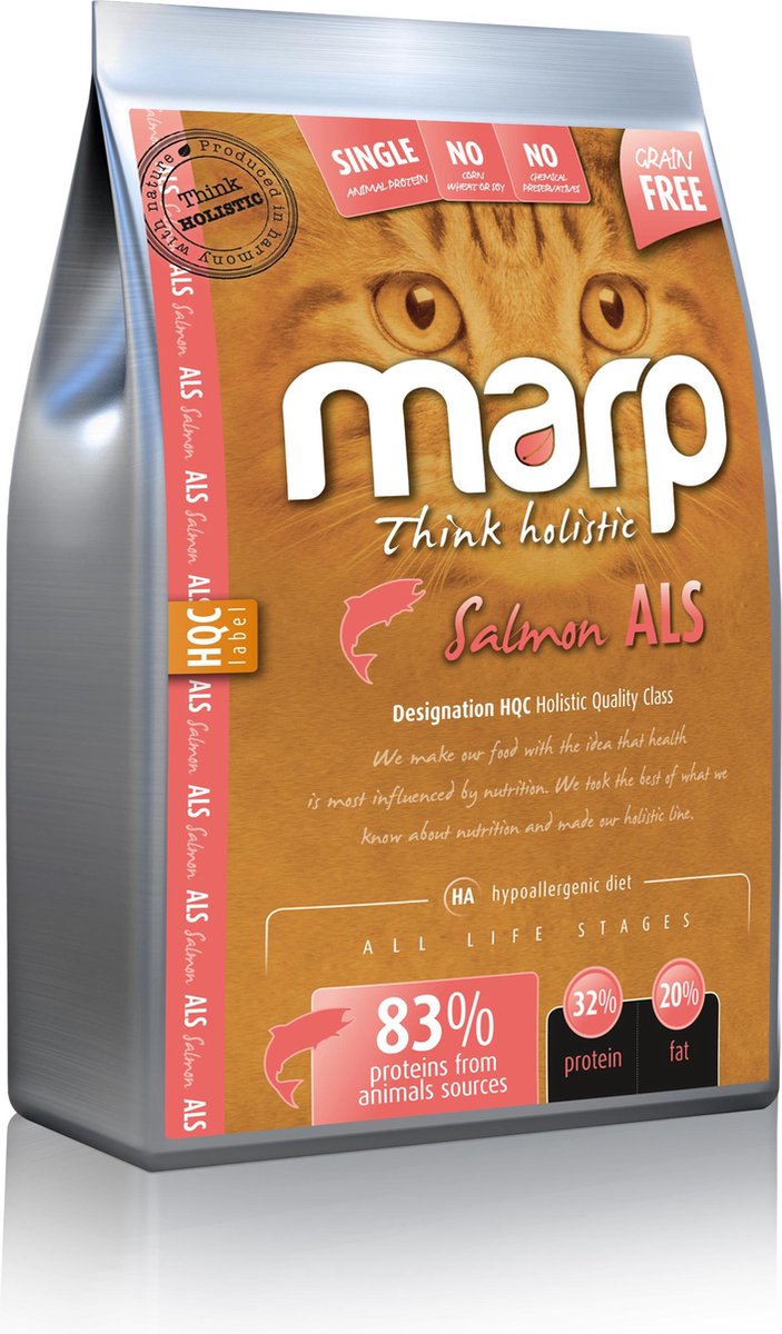 Marp Marp for Cats Think Holistic Salmon