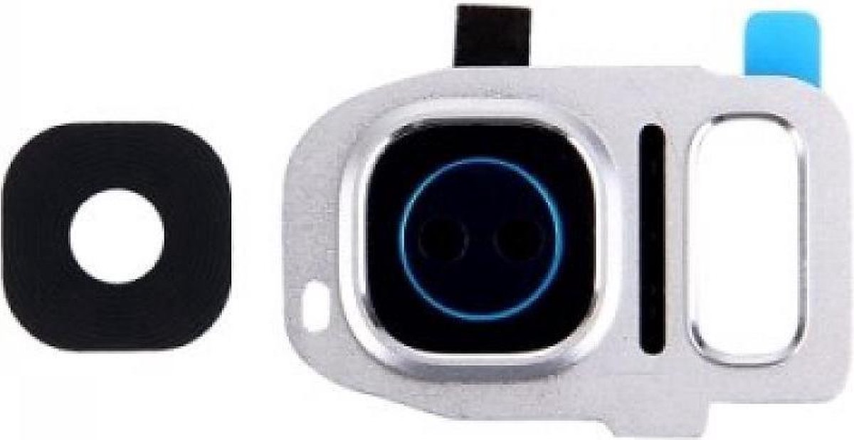 Camera Lens Cover Zilver geschikt voor de Samsung Galaxy S7 G930F