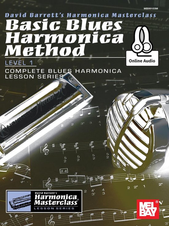 Harmonica Masterclass Lessons 1 - Basic Blues Harmonica Meth ... - cover