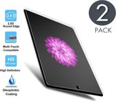 2x Apple iPad Pro 12.9 (2017) - Tempered Glass / Glazen Screen protector - Screenprotector Transparant 2.5D 9H Gehard Glas - iPad Pro 12.9 (2015)